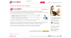 Desktop Screenshot of prestomart.com